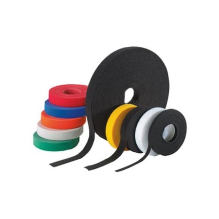 Panduit Cable Tie, 15 ft L, 1/4 in Max Bundle Dia., Yellow, Nylon, 18 lb Strength HLM-15R4